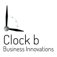 clock b business innovations logo